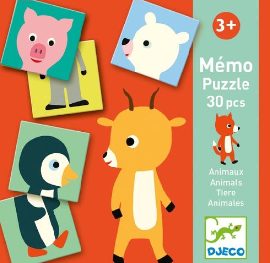 Imagen de JUEGO DE MEMORIA - PUZZLE ANIMALES