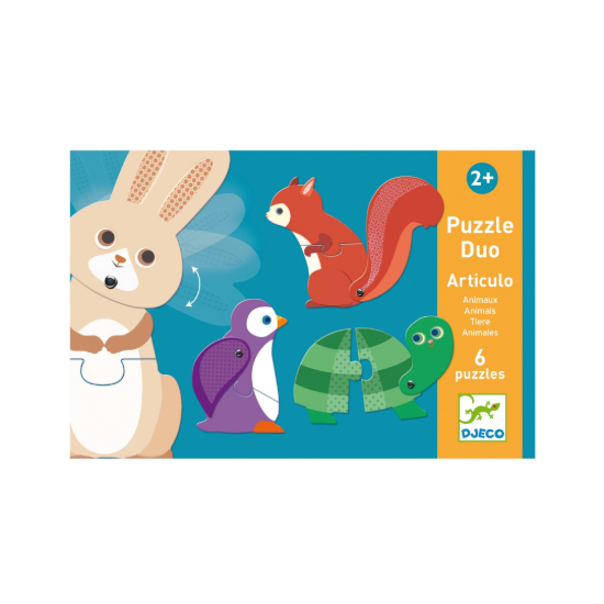Imagen de PUZZLE DUO ANIMALES