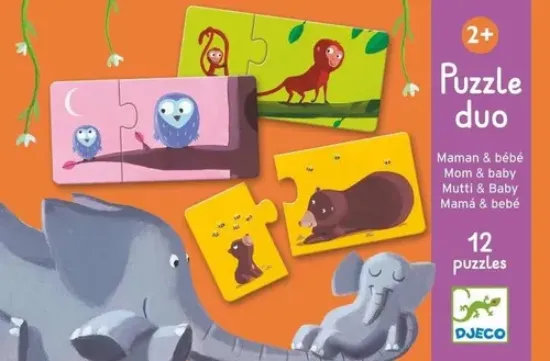 Imagen de PUZZLE DUO MAMÁ Y BEBÉ