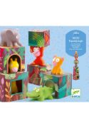 Imagen de TORRE DE CUBOS CON ANIMALES DE LA SELVA
