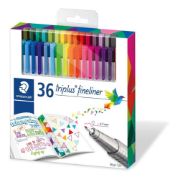 Imagen de FIBRAS STAEDTLER TRIPLUS FINELINER x36