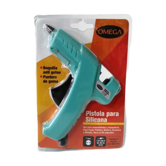 Imagen de PISTOLA DE SILICONA CALIENTE OMEGA