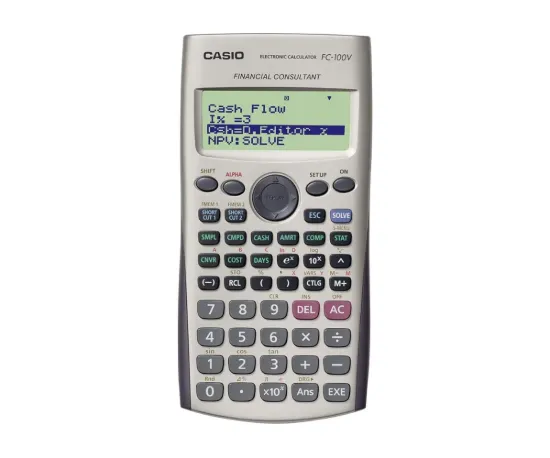Imagen de CALCULADORA FINANCIERA CASIO FC-100V