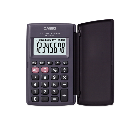 Imagen de CALCULADORA PORTATIL CASIO HL-820LV