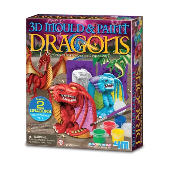 Imagen de MOLDEA Y PINTA DRAGONES
