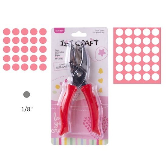 Imagen de PINZA PERFORADORA PARA PAPEL, FORMA CIRCULO 3mm