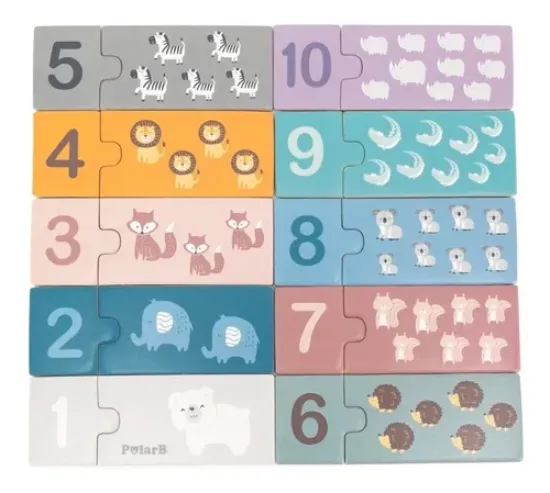 Imagen de PUZZLE DE NÚMEROS POLAR B