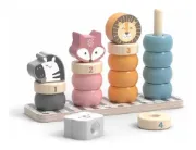 Imagen de JUEGO ENCASTRE DE ANIMALES DE LA SELVA