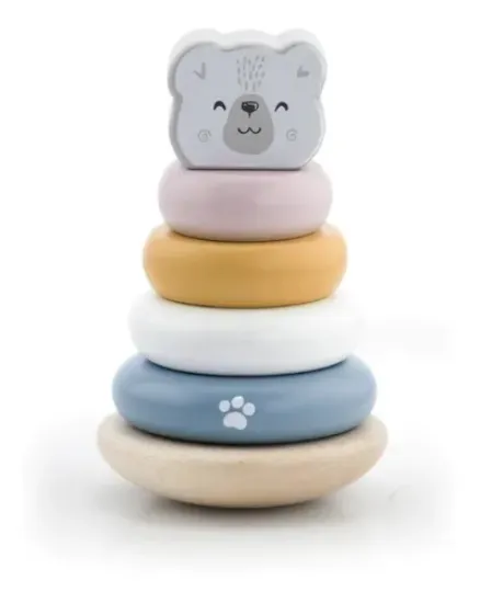 Imagen de OSO POLAR DE MADERA APILABLE POLAR B