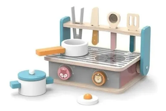 Imagen de COCINA DE MADERA CON ACCESORIOS POLAR B