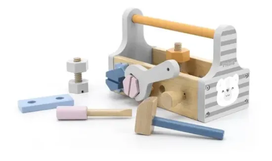 Imagen de CAJA DE HERRAMIENTAS DE MADERA POLAR  B