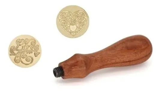 Imagen de SELLO METALICO PARA LACRE 2 DISEÑOS