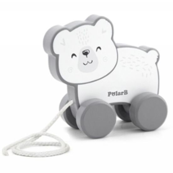 Imagen de JUGUETE DE ARRASTRE - OSO POLAR