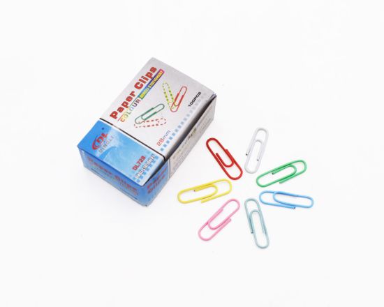Imagen de CAJA DE CLIPS DE COLORES CHICA