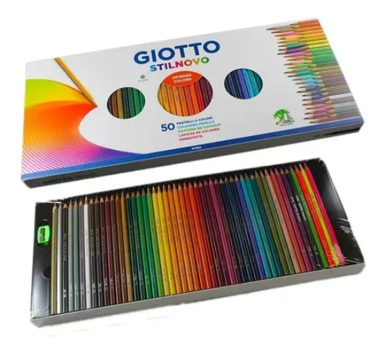 Imagen de LÁPICES DE COLORES GIOTTO x50
