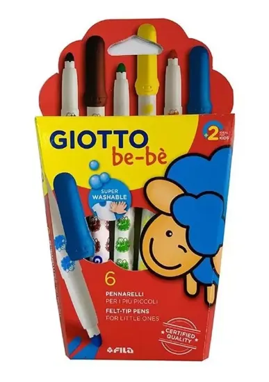 Imagen de MARCADORES GIOTTO BE-BÉ x6