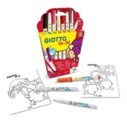 Imagen de MARCADORES GIOTTO BE-BÉ CAMBIACOLOR x8