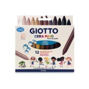Imagen de CRAYOLAS CERA MAXI GIOTTO x12 TONOS DE PIEL