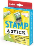 Imagen de SELLO STAMP AND STICK, SET DE IMPRENTA PARA ETIQUETAR OBJETOS