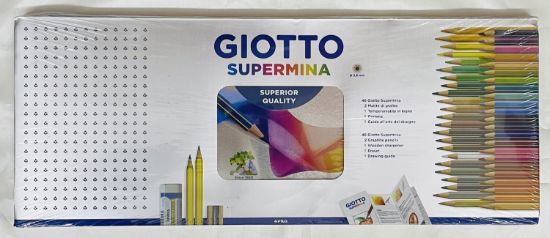 Imagen de LÁPICES DE COLORES GIOTTO SUPERMINA x46