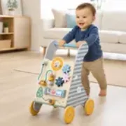 Imagen de Caminador De Madera Con Actividades Polar B