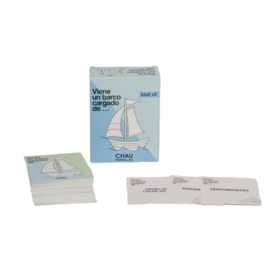 Imagen de VIENE UN BARCO CARADO DE… CHAU PANTALLAS