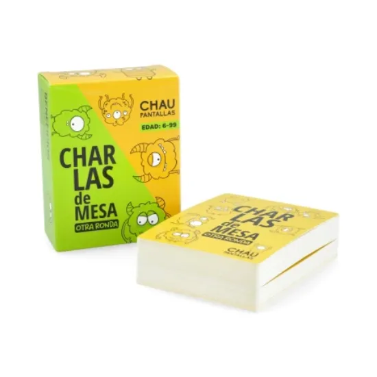 Imagen de CHARLAS DE MESA OTRA RONDA CHAU PANTALLAS