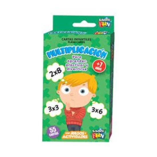 Imagen de CARTAS INFANTILES MULTIPLICACIÓN