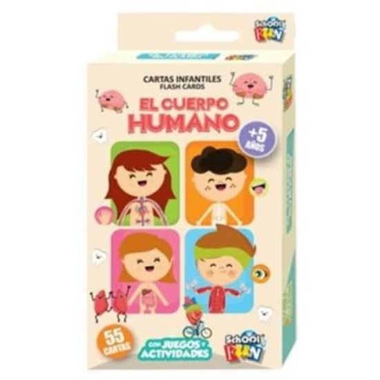 Imagen de CARTAS INFANTILES EL CUERPO HUMANO