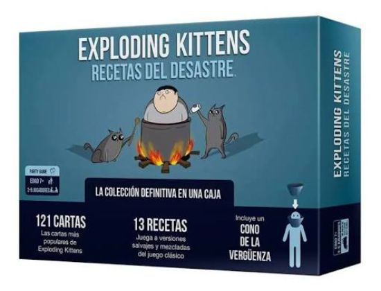 Imagen de EXPLODING KITTENS RECETAS DEL DESASTRE
