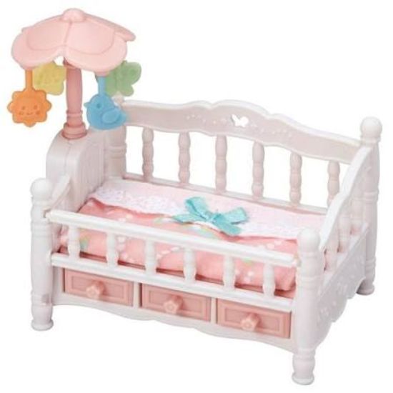 Imagen de SYLVANIAN CUNA TRIPLE CON MOVIL