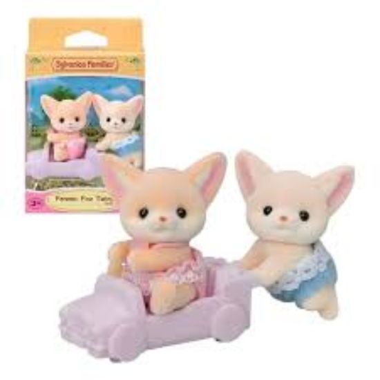 Imagen de SYLANIAN SET BEBES ZORROS CON AUTITO