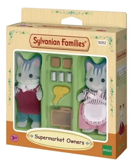 Imagen de SYLVANIAN SET DUEÑOS DEL SUPERMERCADO