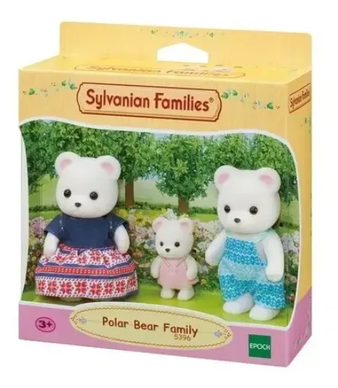Imagen de SYLVANIAN SET FAMILIA OSOS POLARES