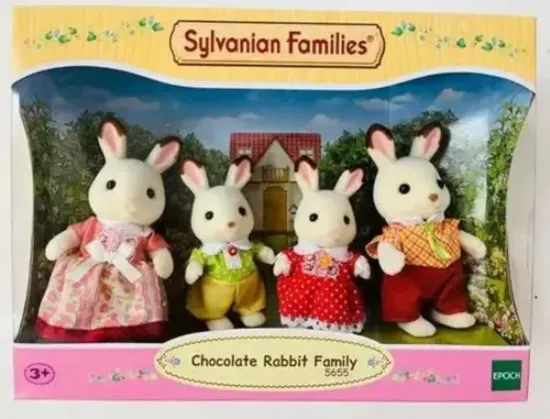 Imagen de SYLVANIAN SET FAMILIA CONEJOS