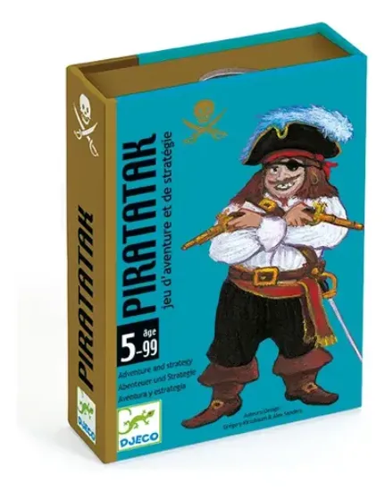 Imagen de JUEGO DE CARTAS PIRATATAK DJECO