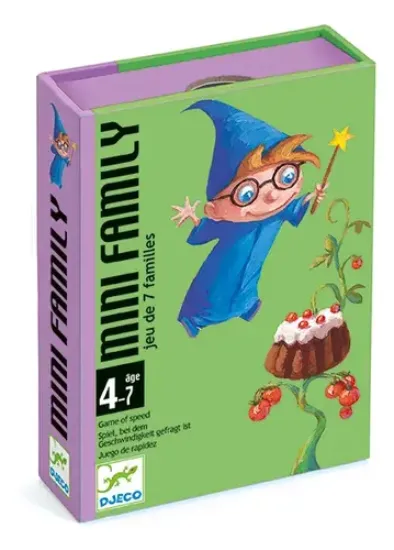 Imagen de JUEGO DE CARTAS MINI FAMILY DJECO