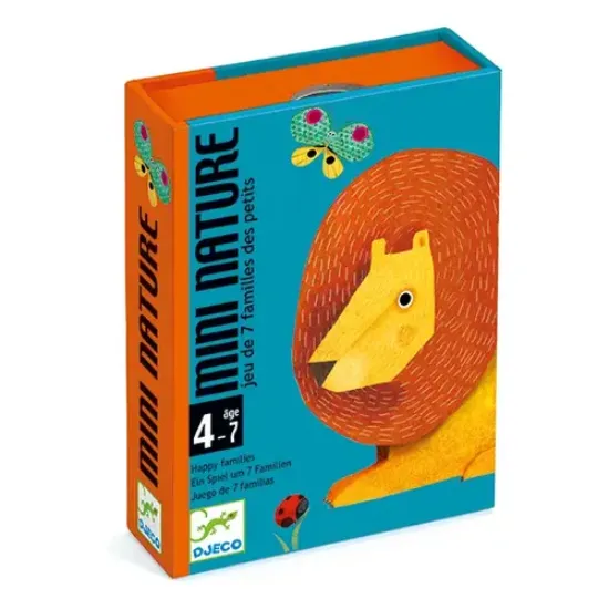 Imagen de JUEGO DE CARTAS MINI NATURE DJECO
