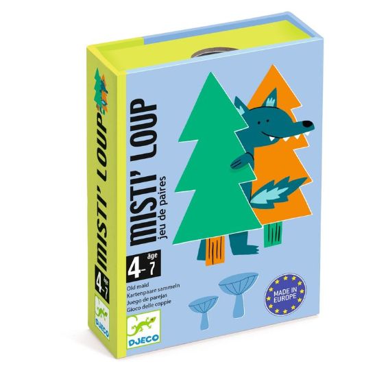 Imagen de JUEGO DE CARTAS MISTI' LOUP DJECO