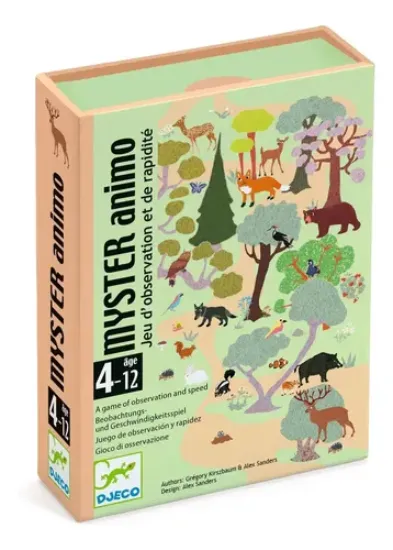 Imagen de JUEGO DE CARTAS MYSTER ANIMO DJECO