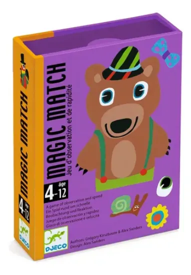 Imagen de JUEGO DE CARTAS MAGIC MATCH DJECO