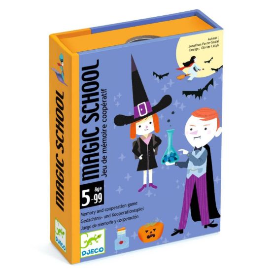 Imagen de JUEGO DE CARTAS MAGIC SCHOOL DJECO