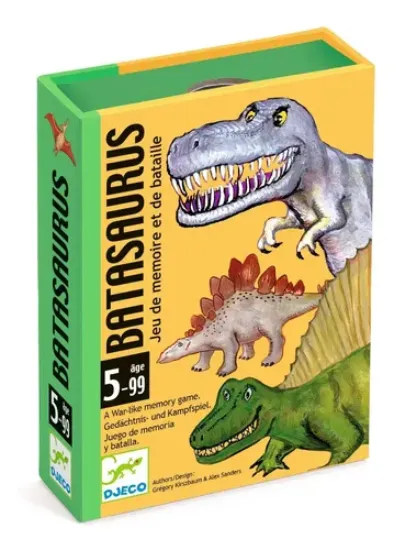 Imagen de JUEGO DE CARTAS BATASAURUS DJECO