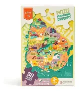 Imagen de PUZZLE CONOCIENDO URUGUAY 30 O 120 PIEZAS