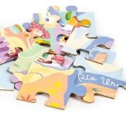 Imagen de PUZZLE CONOCIENDO URUGUAY 30 O 120 PIEZAS