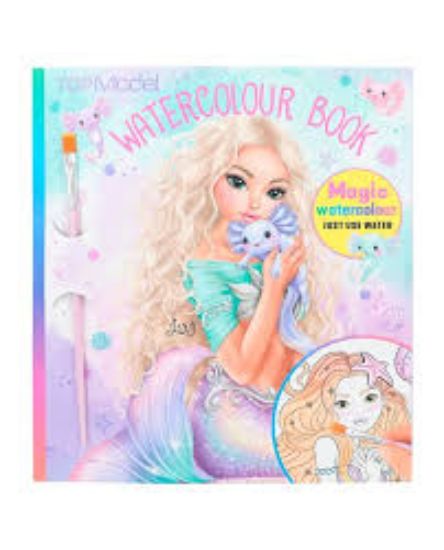 Imagen de Libro para pintar con acuarelas línea top model