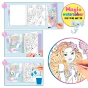 Imagen de Libro para pintar con acuarelas línea top model