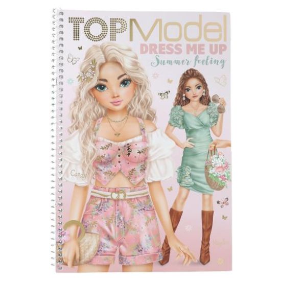 Imagen de Libro de stickers para vestir línea top model
