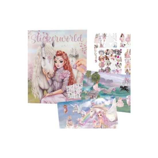 Imagen de Libro set stickers temática caballos pegasos