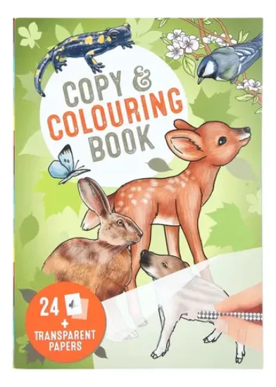Imagen de Libro para dibujar y colorear animales
